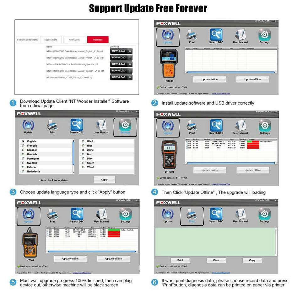 Update free