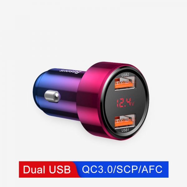 dual port qi car charger