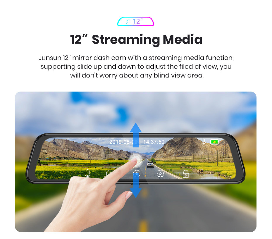 12 inch streaming media