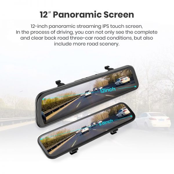 12 inch panoramic screen