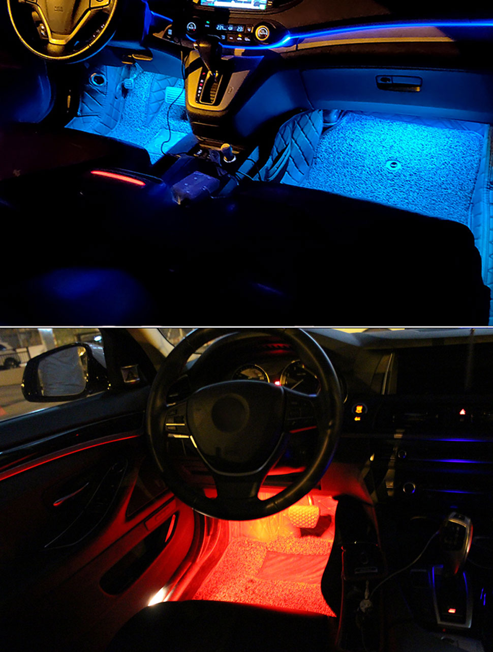 best led light strips for car interior