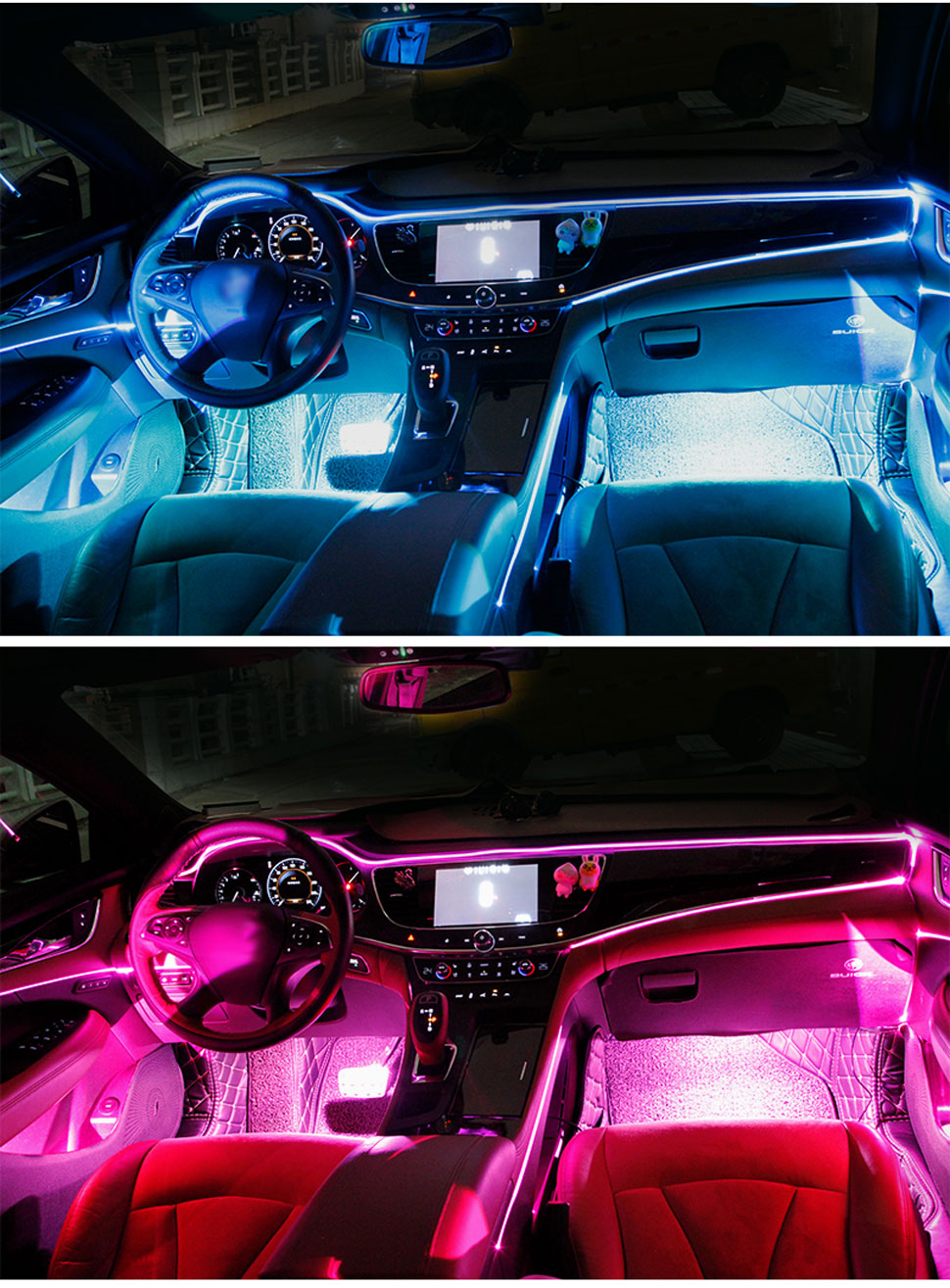 car interior led lights strips