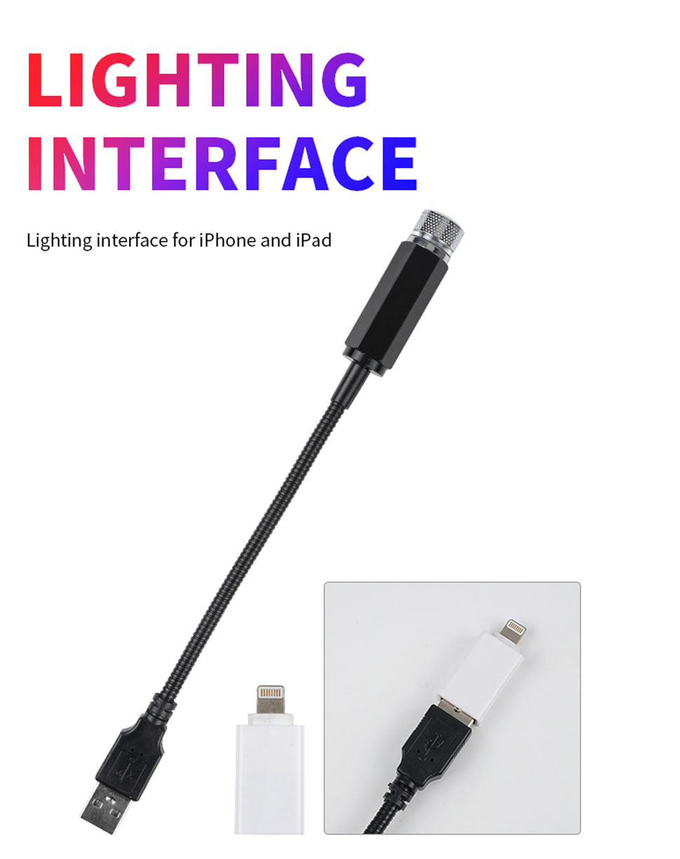 lighting interface for iphone