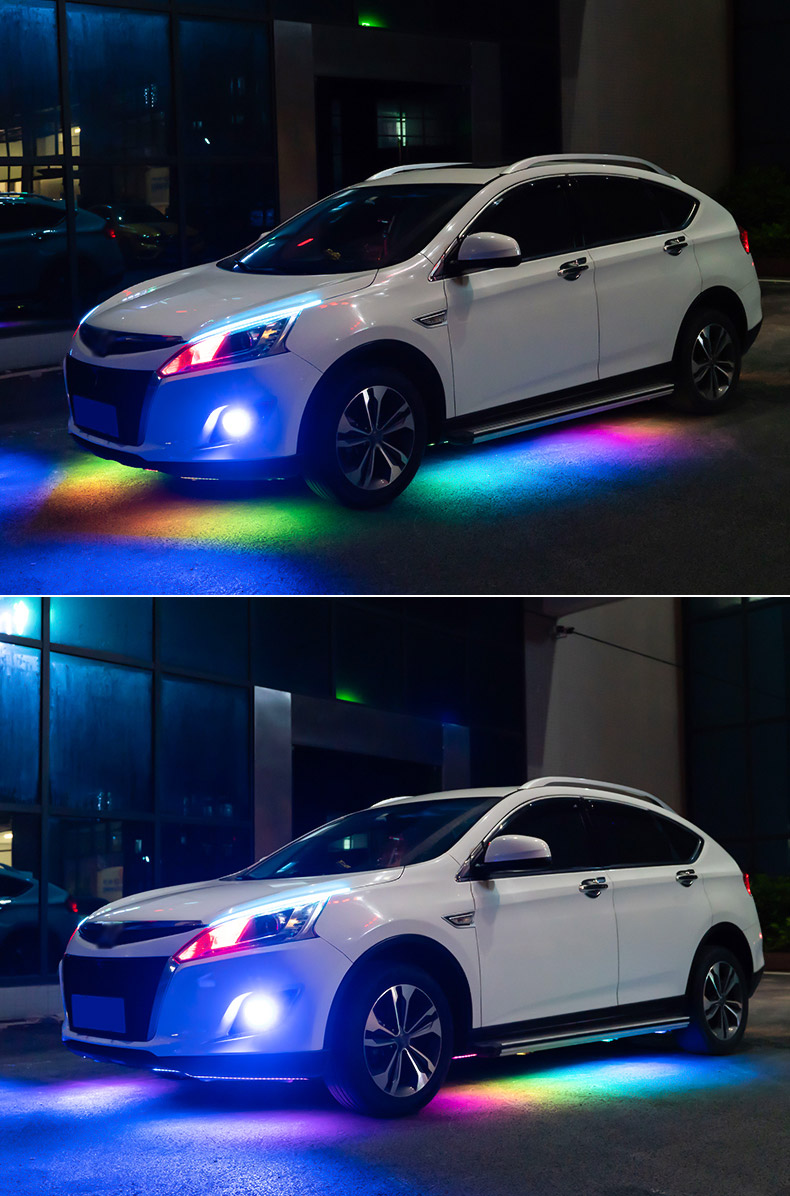 LED Ambient Lighting Car Underglow Lights - IVOOE